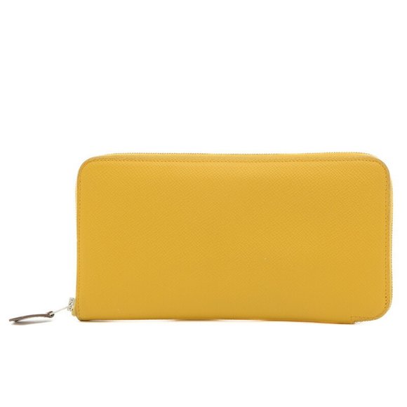 Porte-monnaie Hermès Azap Compact – Cuir Evercolor Rouge – France